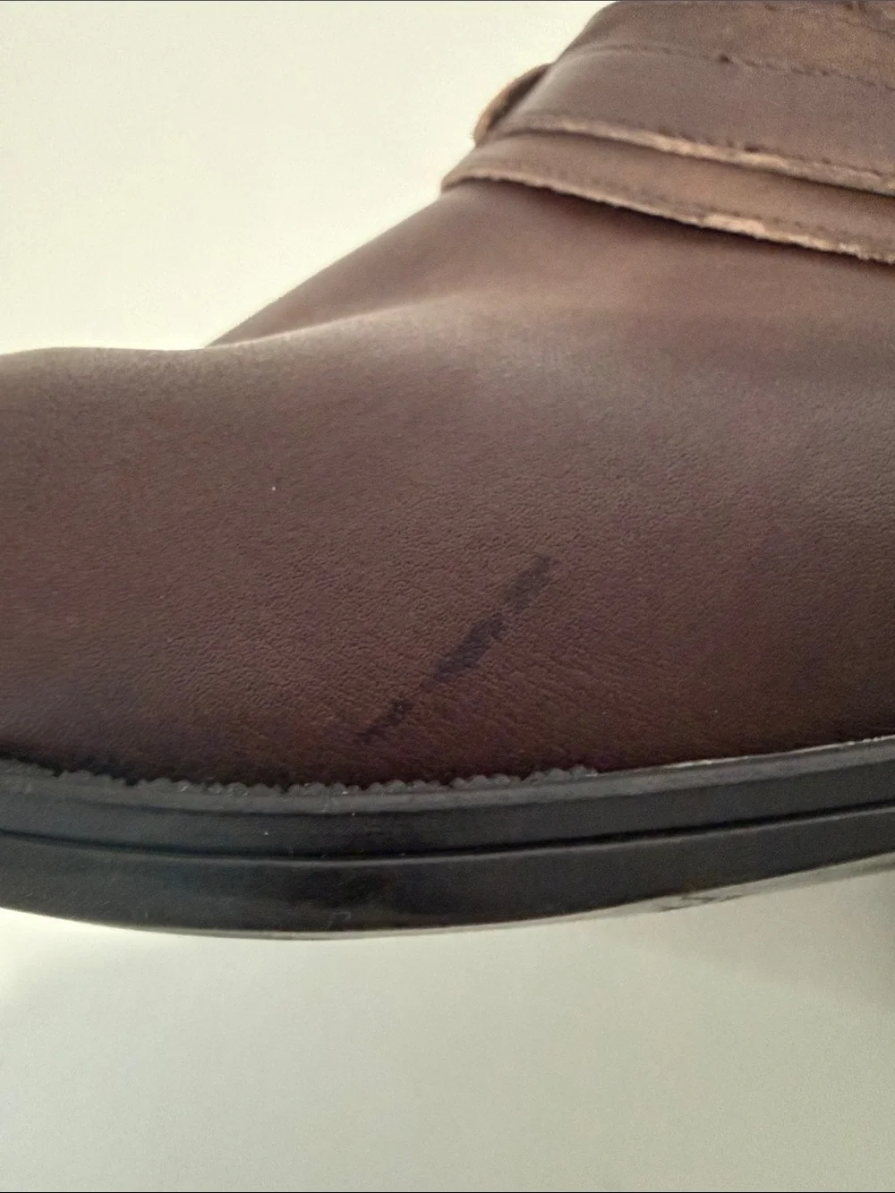 Lauren Ralph Lauren Brown Leather Over-the-Knee Riding Boots